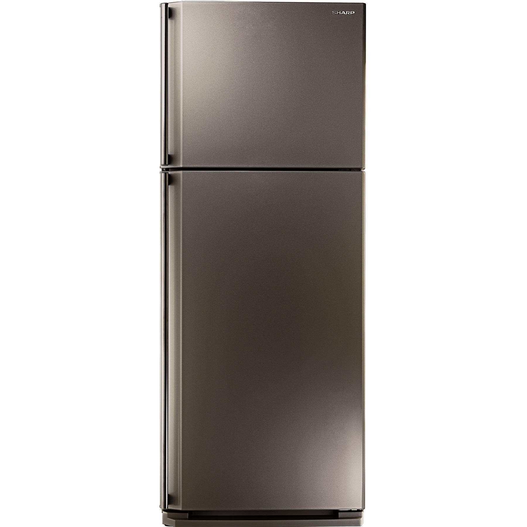 Холодильник, 2х дверный, верхняя морозилка, серебристый, класс A, SJ-58C-ST