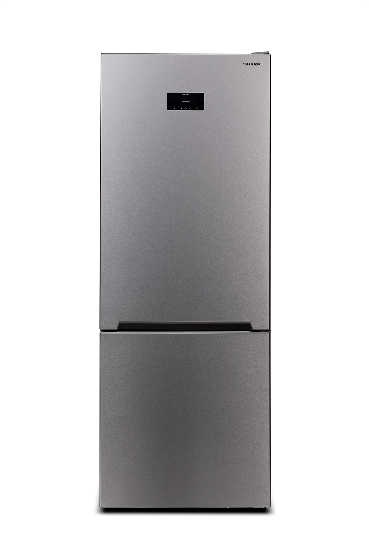 Холодильник, 2х дверный, нижняя морозилка, стальной, металл, класс A++ SJ-492IHXI42R
