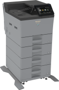 Цветной принтер формата A4 Sharp BP-C542PWEU