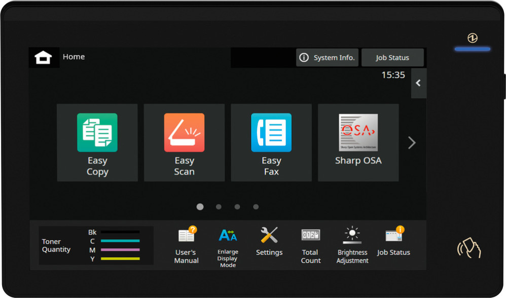 Цветное МФУ формата А3 Sharp BP-55C26EU