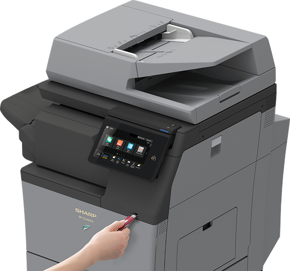Цветное МФУ формата А4 Sharp BP-C542WDEU