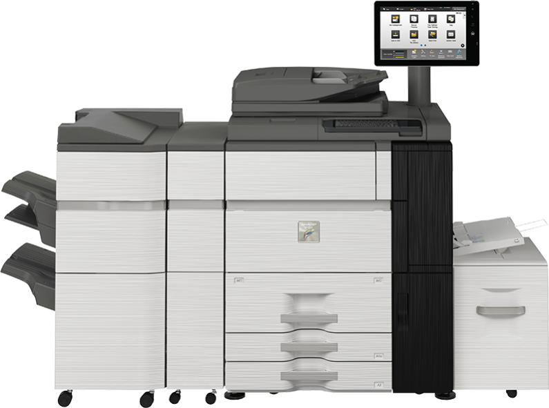 Высокоскоростная система полноцветной печати Sharp MX-7090NEE
