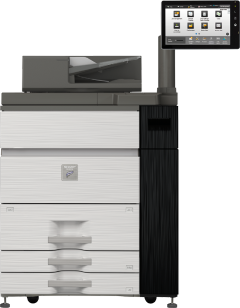 Производительная монохромная документ-система Sharp MX-M1056EU