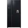 Холодильник, 5ти дверный, нижняя морозилка, черный, стекло, класс A+, SJ-WX99A-BK (SJWX99ABK)