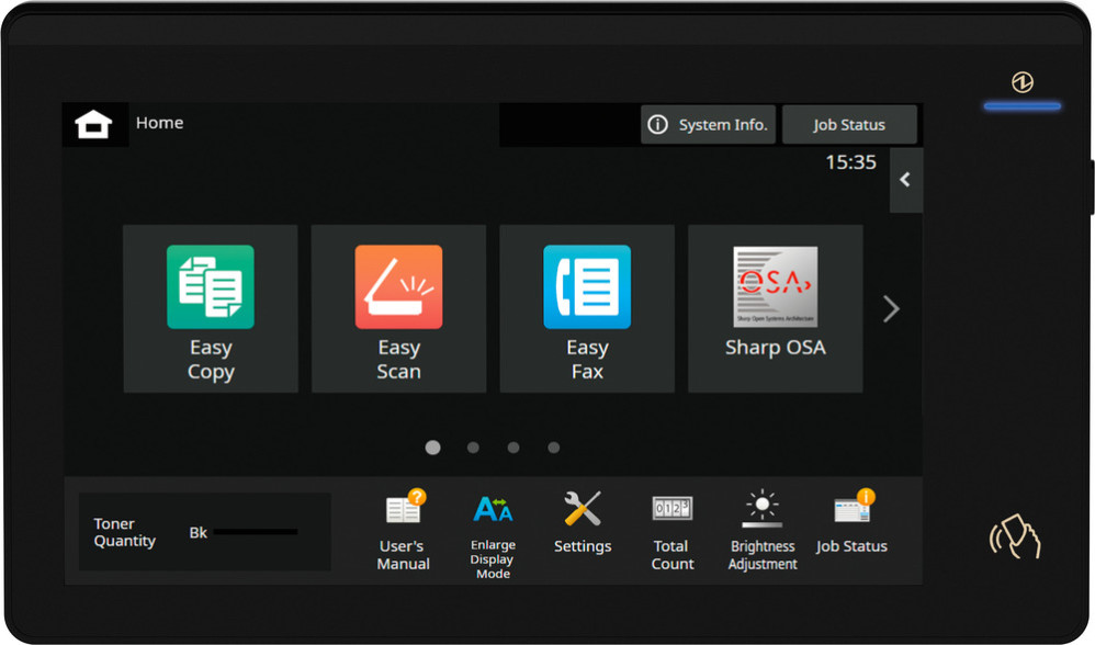 Монохромное МФУ формата А3 Sharp BP-70M75EU
