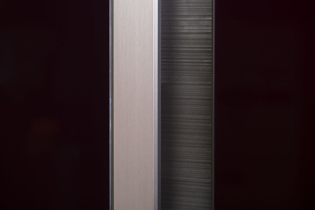 Холодильник, 4х дверный, нижняя морозилка, цвет: красный, стекло, класс A++, SJ-GX98P-RD (SJGX98PRD)