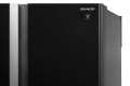 Холодильник, 4х дверный, нижняя морозилка, цвет: черный, стекло, класс A++, SJ-GX98P-BK (SJGX98PBK)