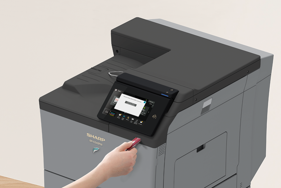 Цветной принтер формата A4 Sharp BP-C542PWEU