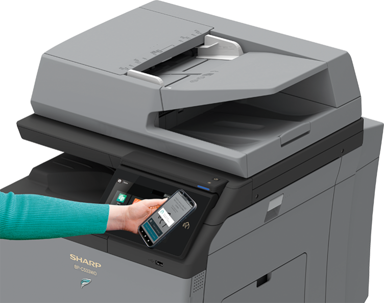 Цветное МФУ формата A4 Sharp BP-C533WDEU