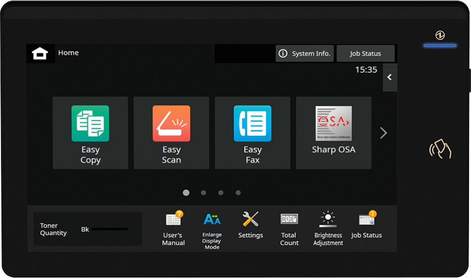 Монохромное МФУ формата А3 Sharp BP-70M75EU
