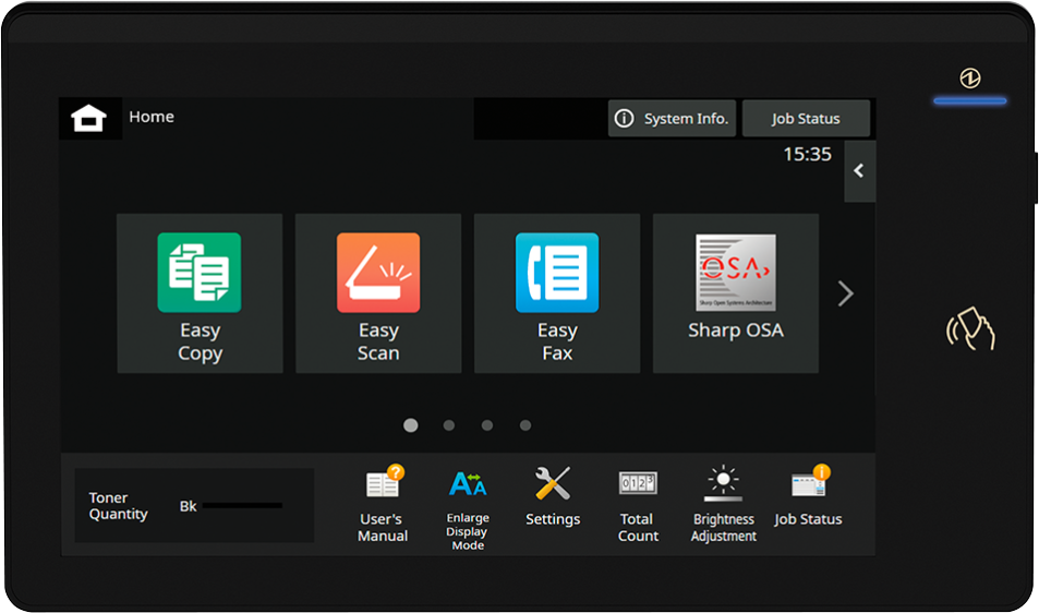 Монохромное МФУ формата А3 Sharp BP-71M65EU