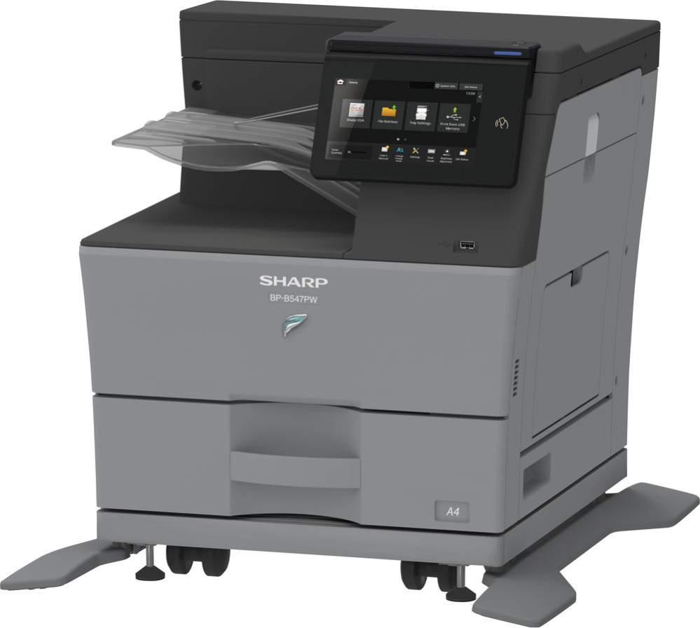 Монохромный принтер формата А4 Sharp BP-B547PWEU