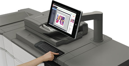 Высокоскоростная система полноцветной печати Sharp MX-7090NEE