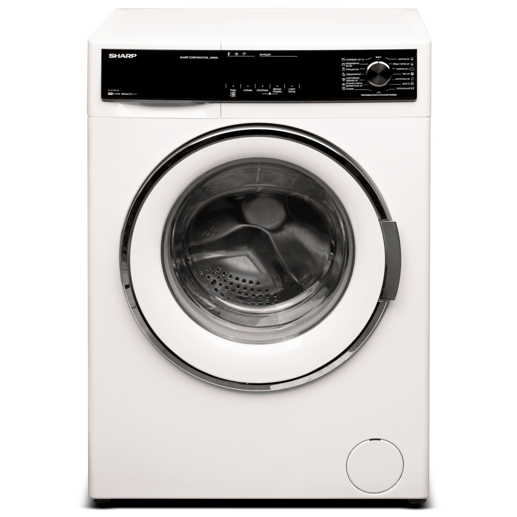 Стиральная машина, 8 кг, ES-814R-W (ES814RW)