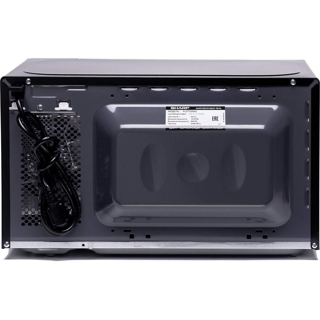 Микроволновая печь, 20 литров, черный, R-2772RK (R2772RK)