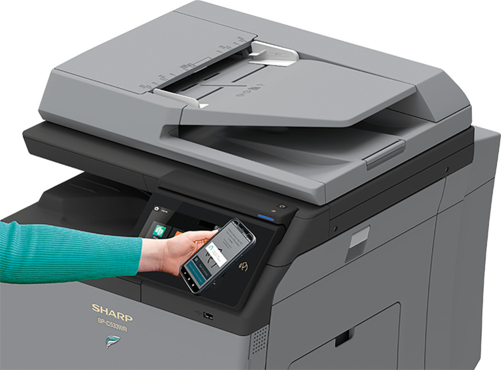 Цветное МФУ формата А4 Sharp BP-C533WREU