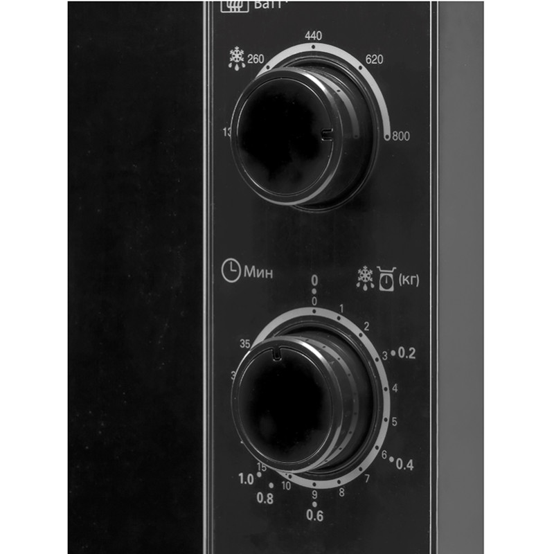 Микроволновая печь, 20 литров, черный, R-2000RK (R2000RK)