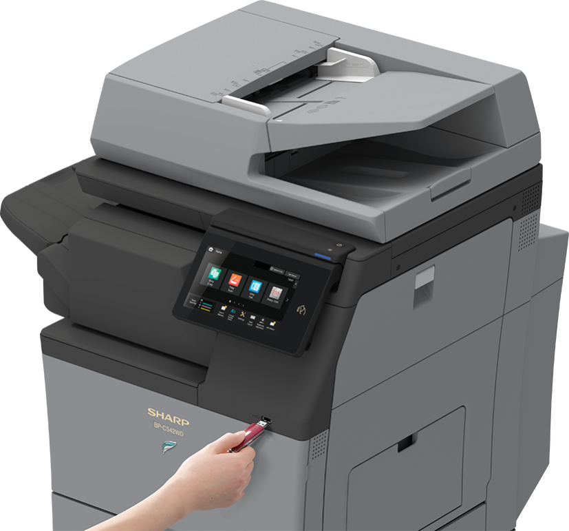 Цветное МФУ формата A4 Sharp BP-C542WDEU