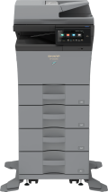 Цветное МФУ формата A4 Sharp BP-C533WDEU