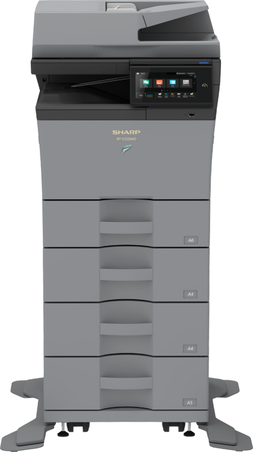 Цветное МФУ формата A4 Sharp BP-C533WDEU