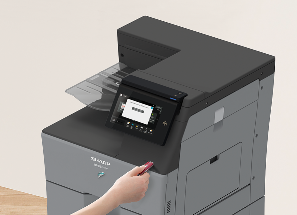Монохромный принтер формата A4 Sharp BP-B547PWEU