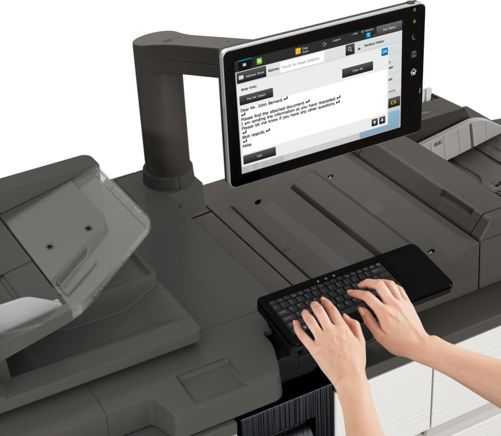 Производительная монохромная документ-система Sharp MX-M1206EU