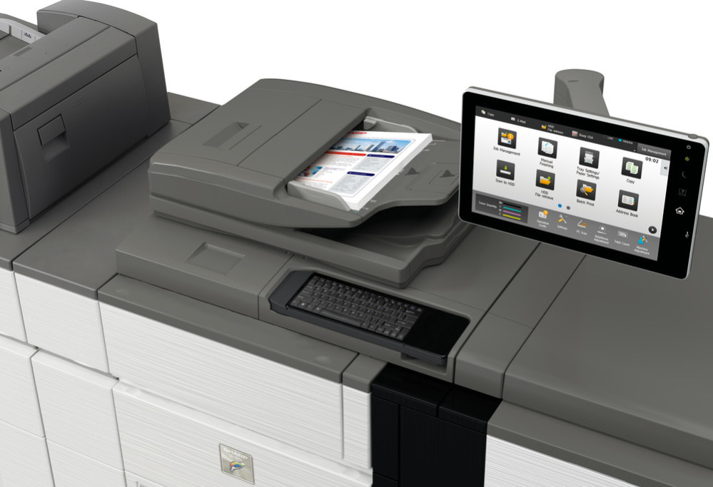 Высокоскоростная система полноцветной печати Sharp MX-7090NEE
