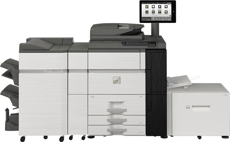 Высокоскоростная система полноцветной печати Sharp MX-7090NEE
