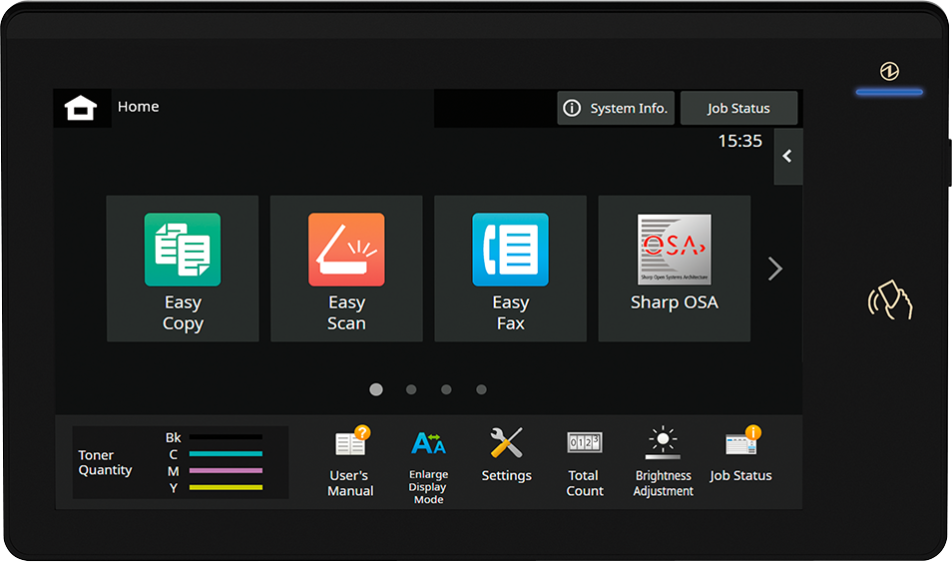 Цветное МФУ формата A3 Sharp BP-50C31EU