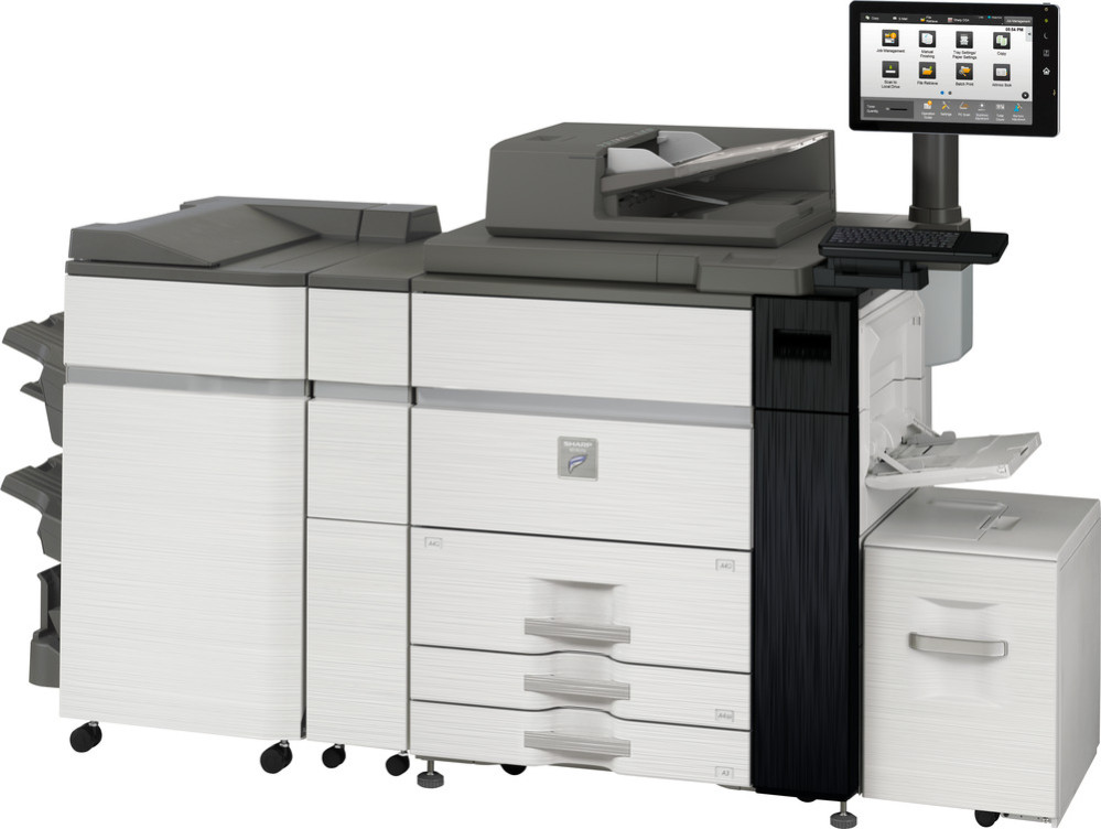 Производительная монохромная документ-система Sharp MX-M1206EU