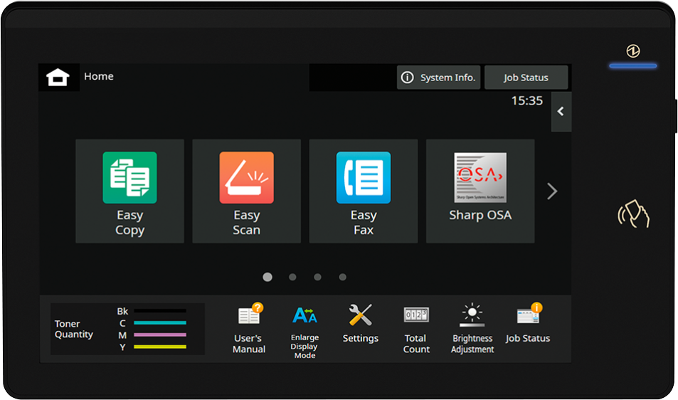 Цветное МФУ формата А3 Sharp BP-51C26EU