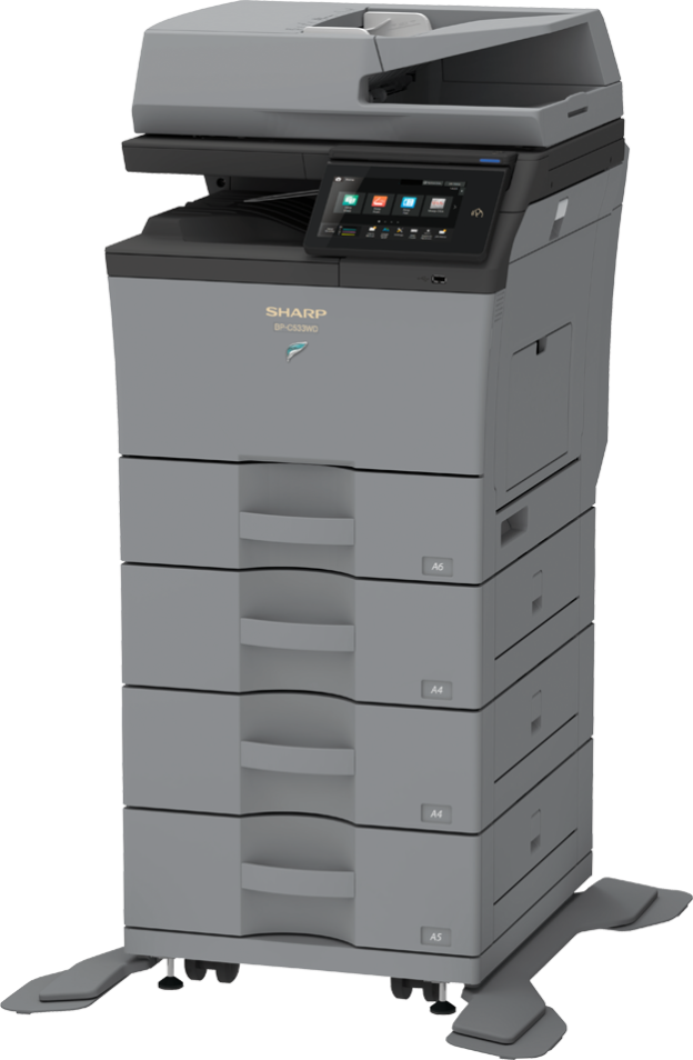Цветное МФУ формата A4 Sharp BP-C533WDEU