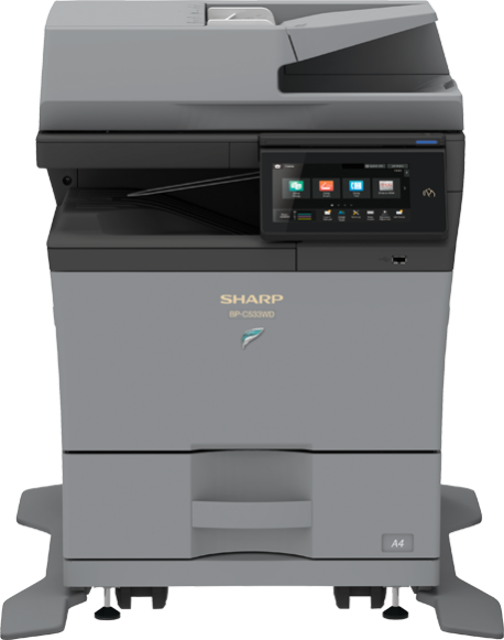 Цветное МФУ формата A4 Sharp BP-C533WDEU
