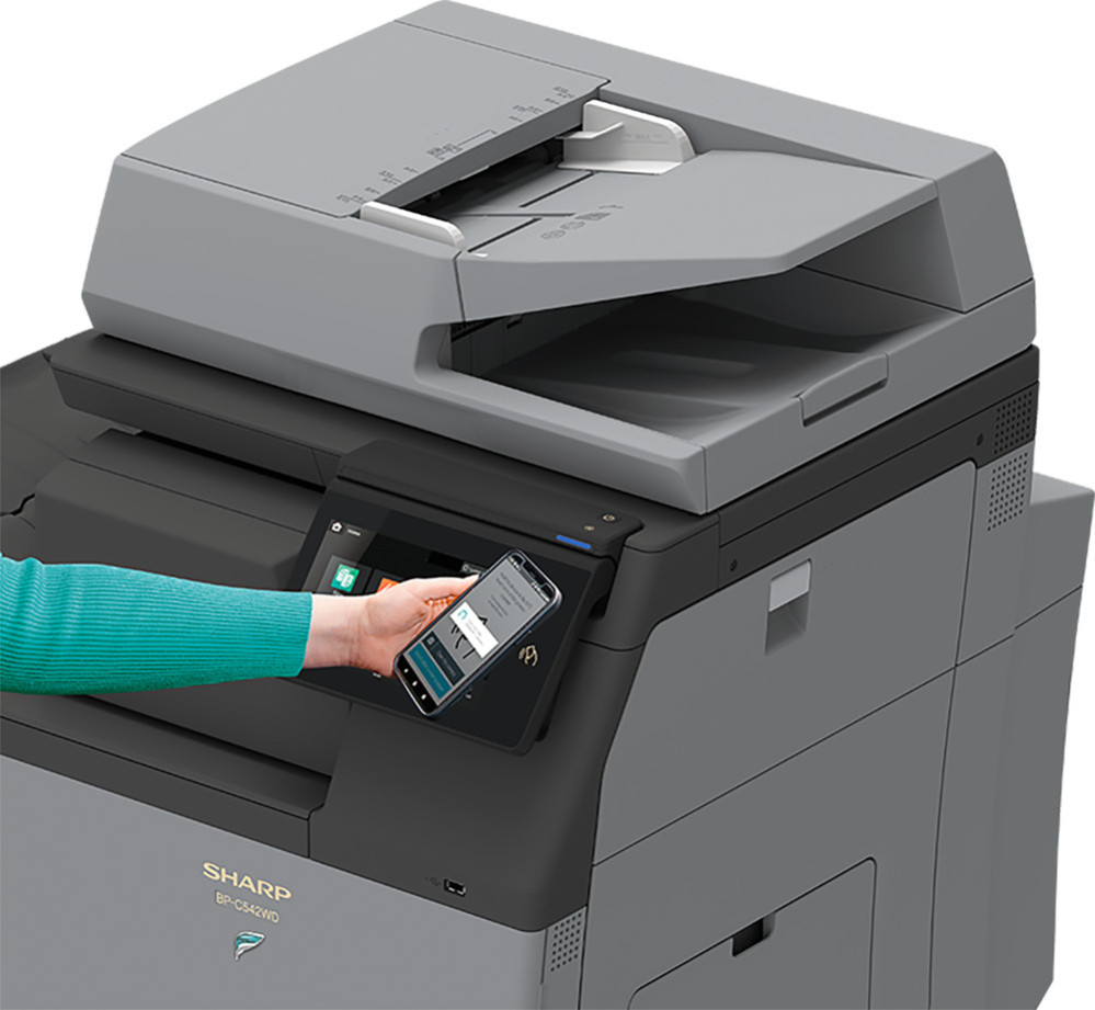 Цветное МФУ формата А4 Sharp BP-C542WDEU