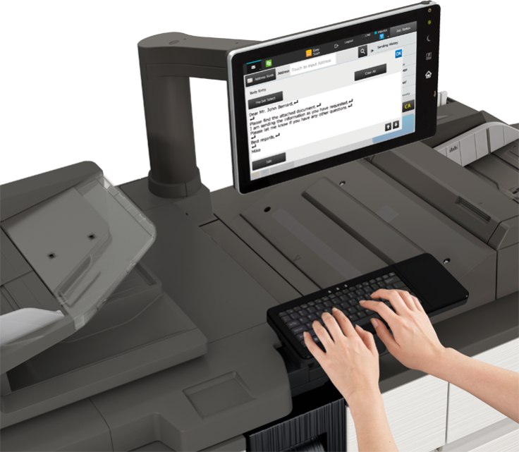 Производительная монохромная документ-система Sharp MX-M1206EU