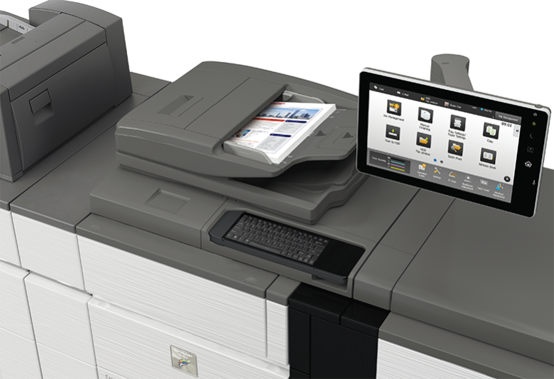 Высокоскоростная система полноцветной печати Sharp MX-7090NEE