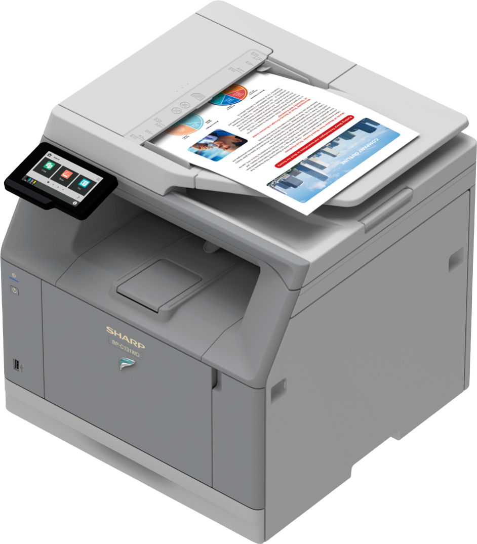 Цветное МФУ формата A4 Sharp BP-C131WDEU