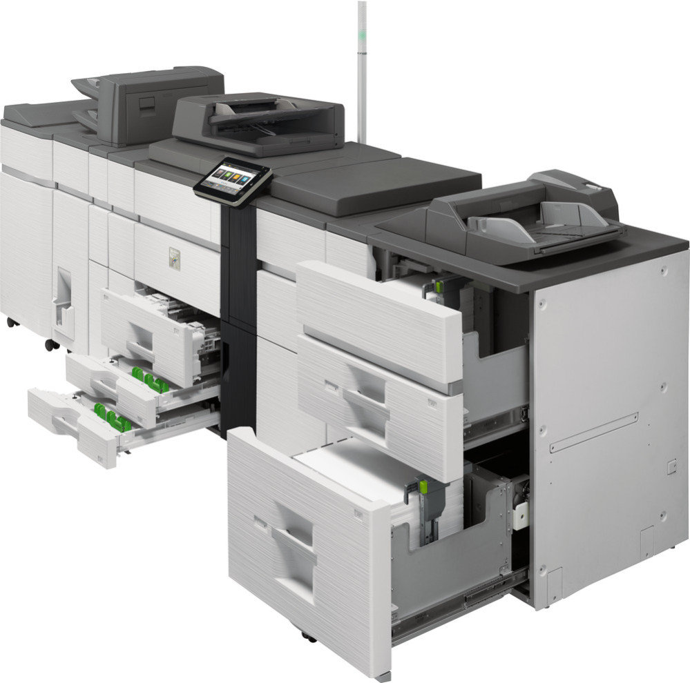 Цветное МФУ формата А3 Sharp MX-7081EU