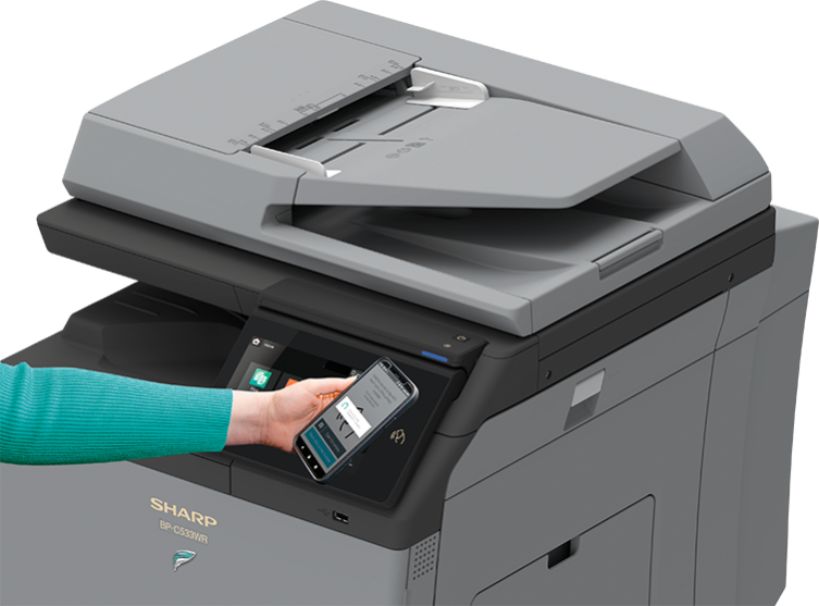 Цветное МФУ формата A4 Sharp BP-C533WREU