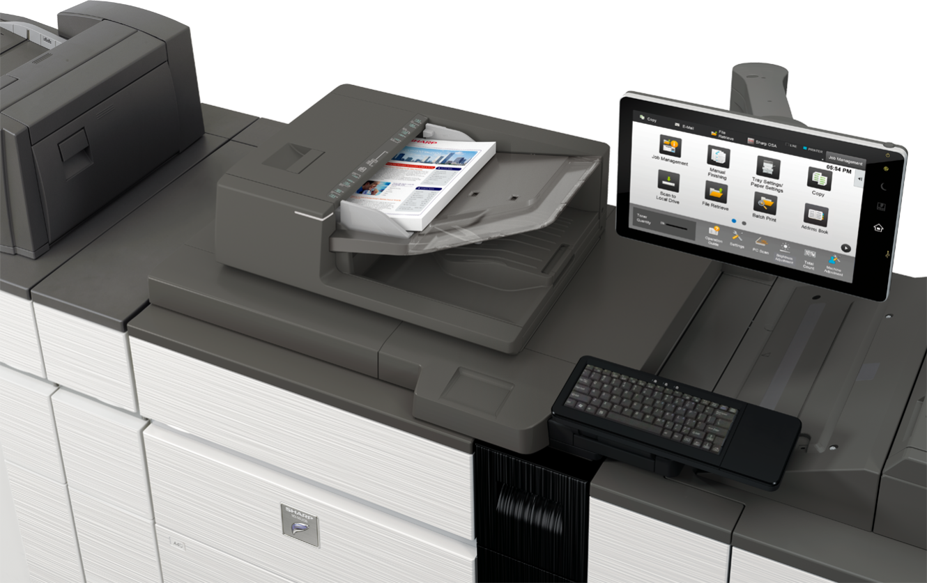 Производительная монохромная документ-система Sharp MX-M1206EU