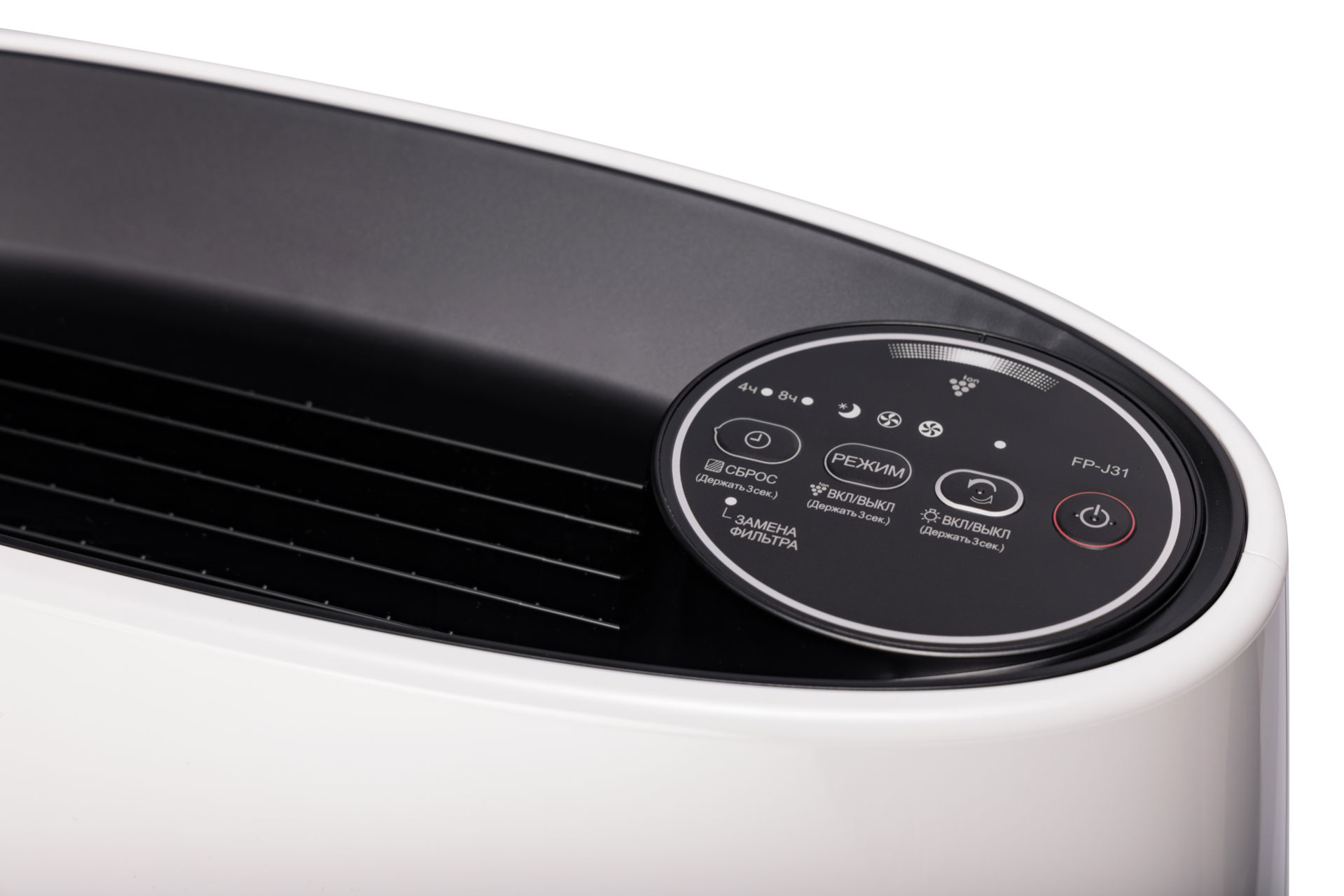 Воздухоочиститель, белый, 22 кв м, FP-J31RB (FPJ31RB)