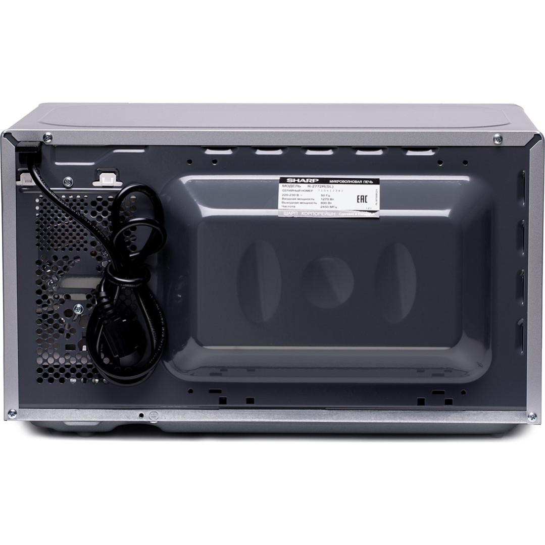 Микроволновая печь, 20 литров, серебристый, R-2772RSL (R2772RSL)