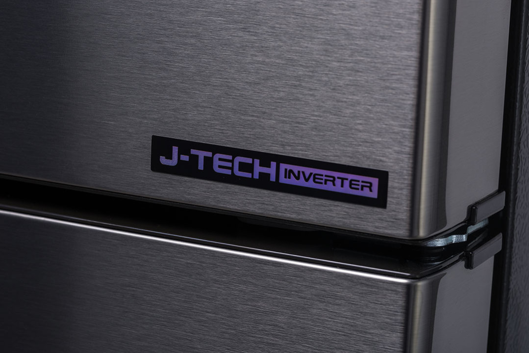 Холодильник, 2х дверный, верхняя морозилка, цвет: серебристый, металл, класс A++ SJ-XE59PM-SL (SJXE59PMSL)