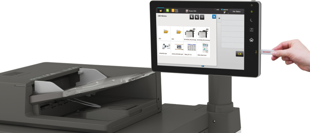 Производительная монохромная документ-система Sharp MX-M1056EU