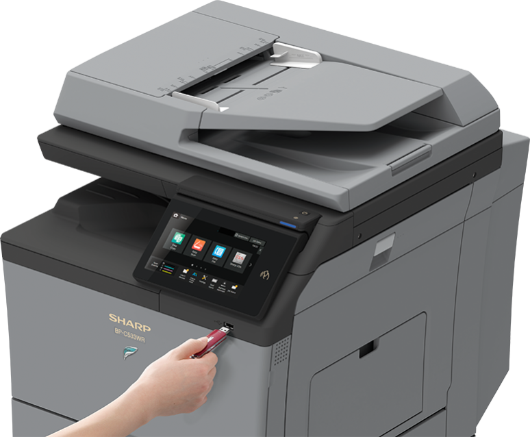 Цветное МФУ формата A4 Sharp BP-C533WREU