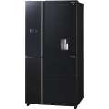 Холодильник, 5ти дверный, нижняя морозилка, черный, стекло, класс A+, SJ-WX99A-BK (SJWX99ABK)